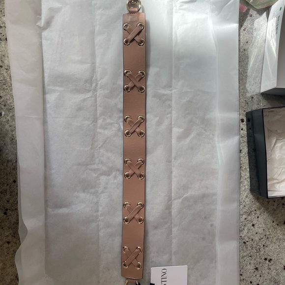 RED(V) Whipstitched Leather Bag Strap from RED Valentino - Picture 7 of 12